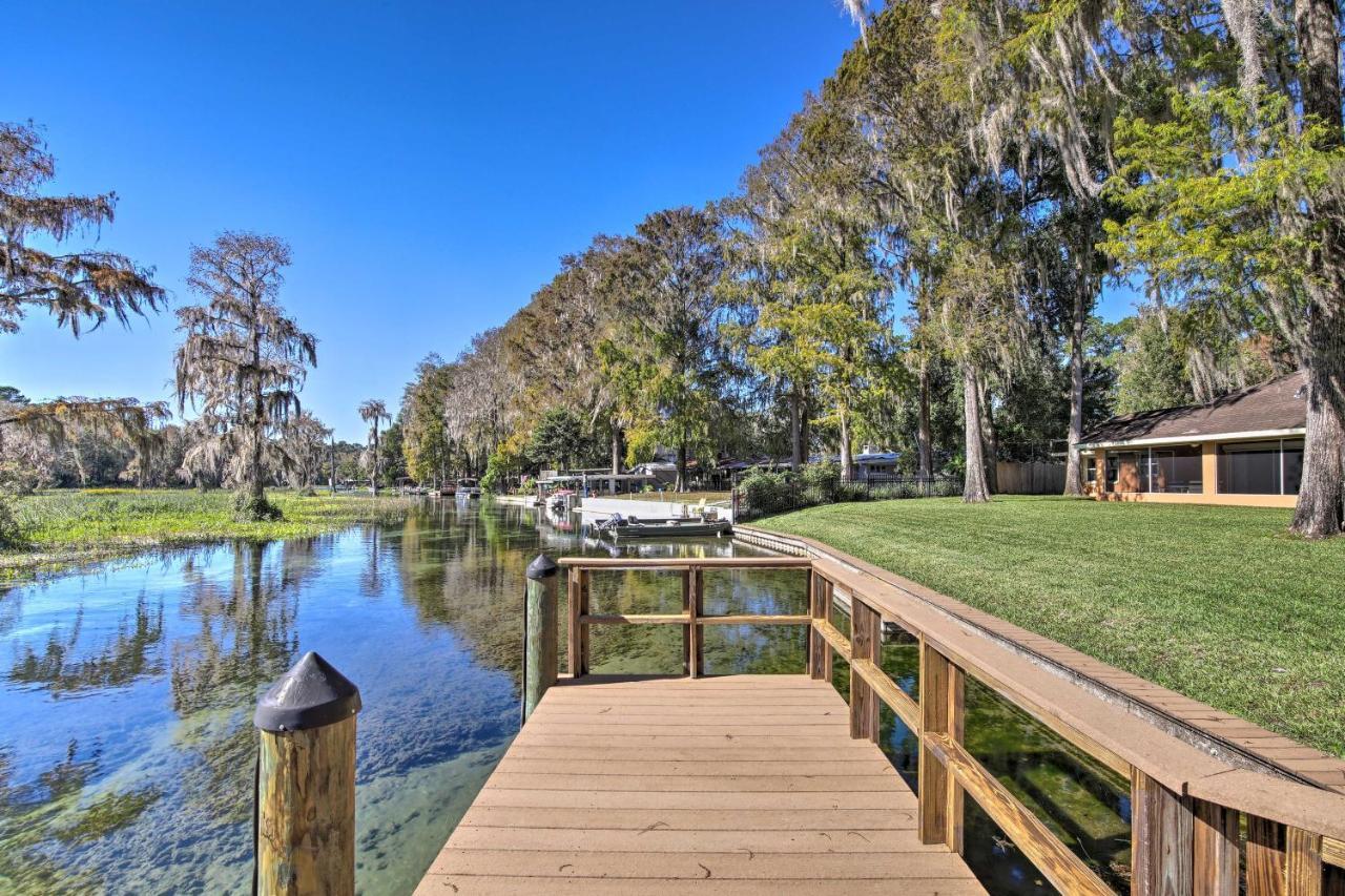 Rainbow River Oasis With Kayaks And Furnished Sunroom! Dunnellon Eksteriør billede