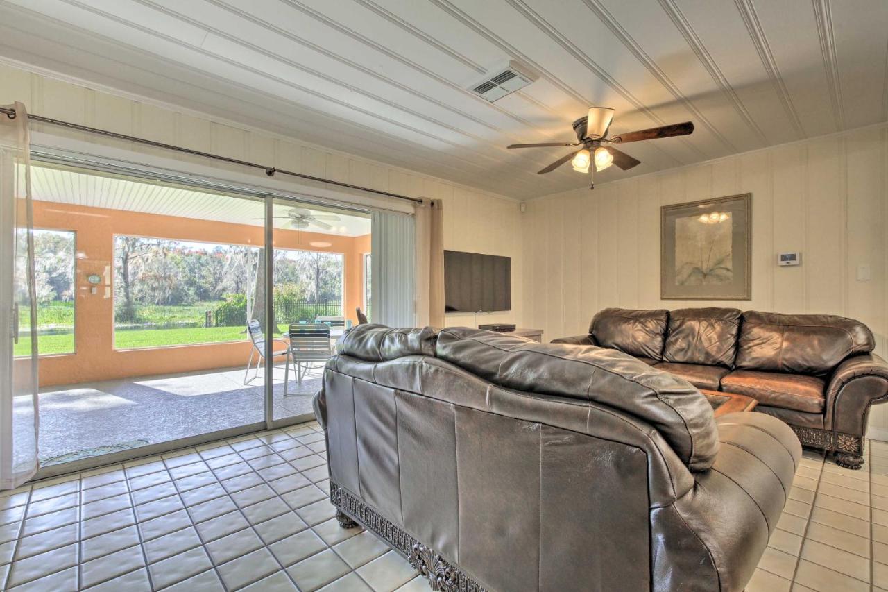 Rainbow River Oasis With Kayaks And Furnished Sunroom! Dunnellon Eksteriør billede