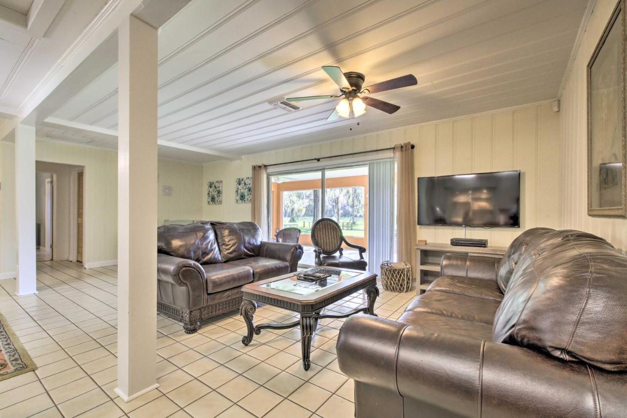 Rainbow River Oasis With Kayaks And Furnished Sunroom! Dunnellon Eksteriør billede