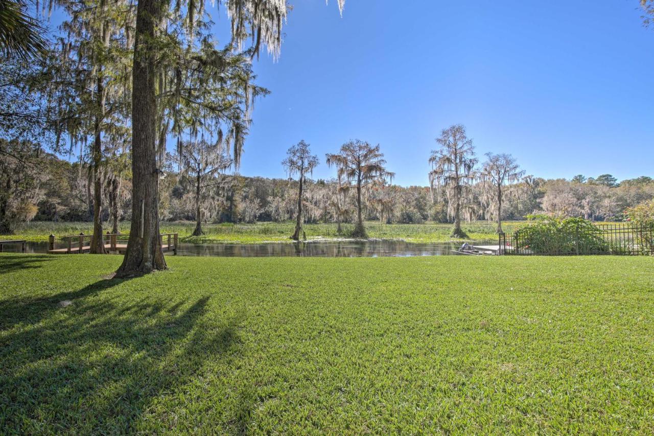 Rainbow River Oasis With Kayaks And Furnished Sunroom! Dunnellon Eksteriør billede