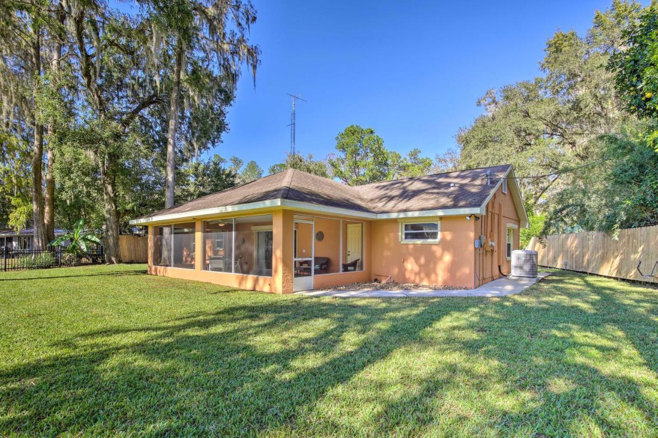 Rainbow River Oasis With Kayaks And Furnished Sunroom! Dunnellon Eksteriør billede
